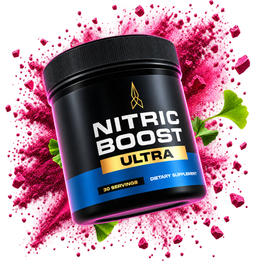 Support Healthy Blood Flow & Stamina with Nitric Boost Ultra – Natural Nitric Oxide Supplement for Energy & Performance